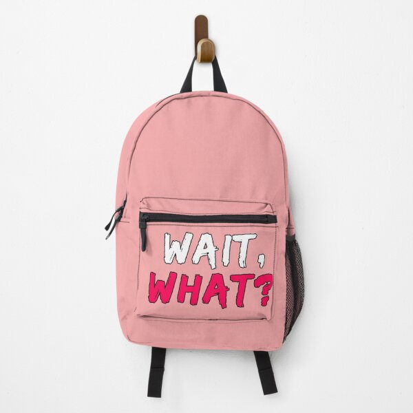 Item preview, Wait What Funny Phrase Reaction Meme Humor Confusion Simple Design designed and sold by AstronautMerch.
