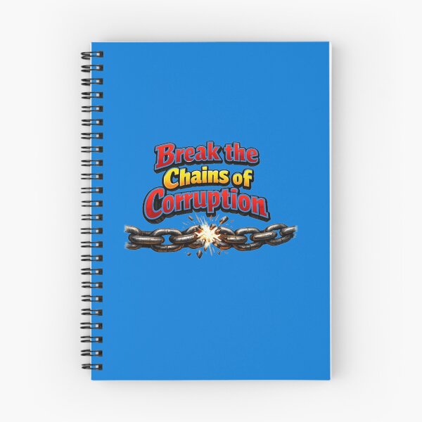 Item preview, Break Chains of Corruption – Bold Anti-Corruption Design designed and sold by annenambiro.