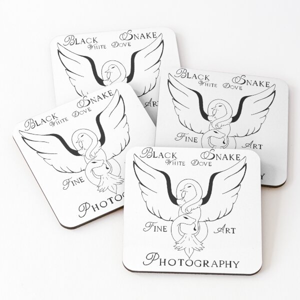 Item preview, Snake and Dove Fine Art Emblem (Light) designed and sold by BLACK SNAKE WHITE DOVE FINE ART PHOTOGRAPHY .