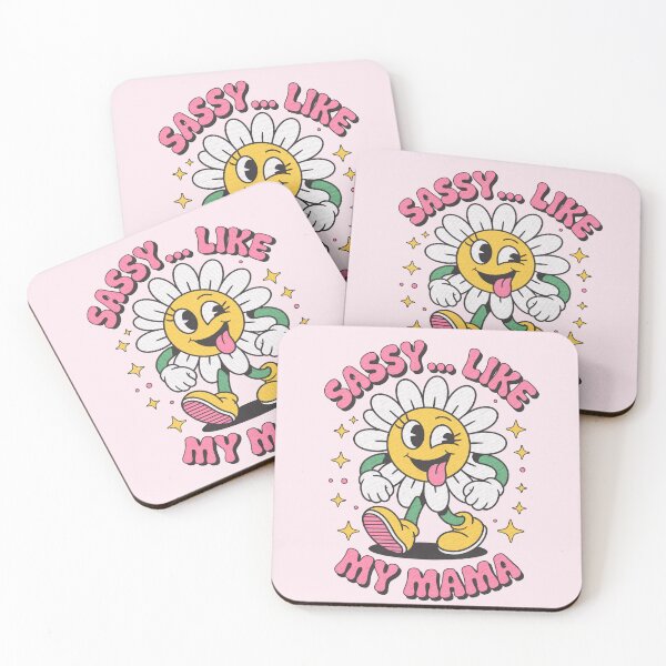 Item preview, SASSY LIKE MY MAMA – retro rubber hose cartoon-style illustration designed and sold by Wander X Design.