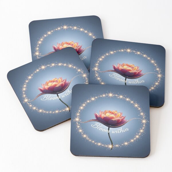 Item preview, Bloom Within – Glowing Lotus Flower Design designed and sold by Cristhian Almanza.