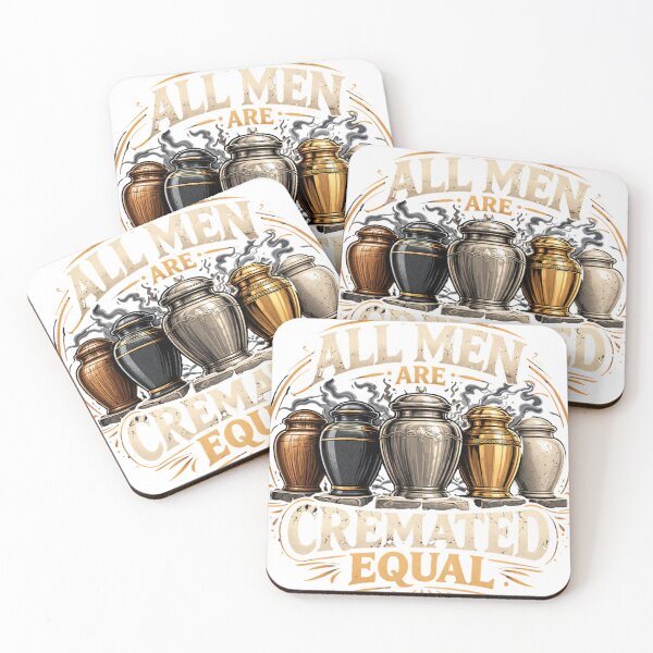 Item preview, All Men Are Cremated Equal designed and sold by JoezPlace.