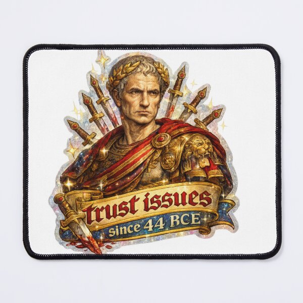 Item preview, Trust Issues Since 44 BCE Caesar  designed and sold by jgvisualarts.