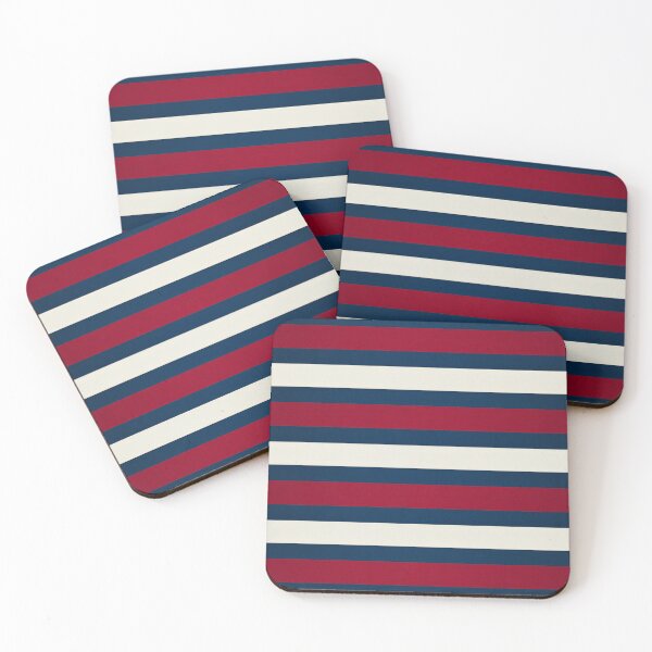 Item preview, Patriotic Stripe Pattern Seamless Red White Blue Band Design designed and sold by OldGloryForge.