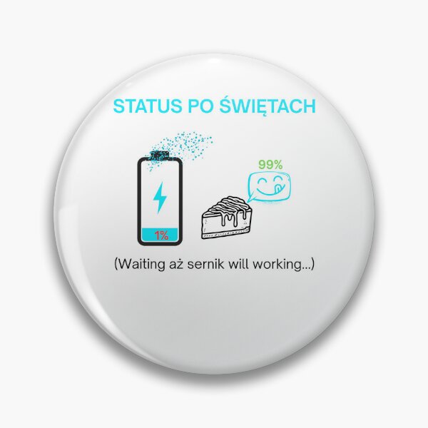 Item preview, White Sernik Reboot - Post-Holiday Recovery System designed and sold by VibePolinglish.