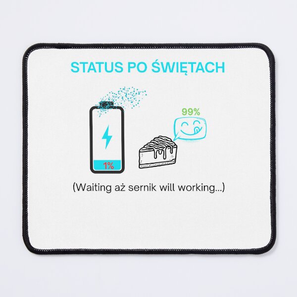 Item preview, White Sernik Reboot - Post-Holiday Recovery System designed and sold by VibePolinglish.