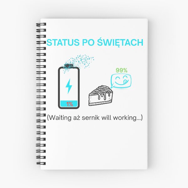 Item preview, White Sernik Reboot - Post-Holiday Recovery System designed and sold by VibePolinglish.