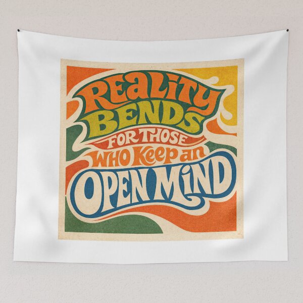 Item preview, Reality Bends – Psychedelic Wisdom designed and sold by ForeverPrintsOK.
