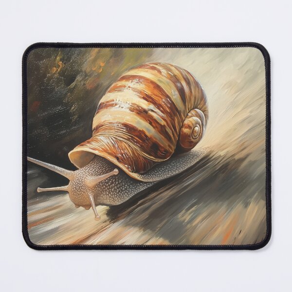 Item preview, Fast Snail – Funny Speedy Snail Paradox Cartoon designed and sold by WordPlayStudio.
