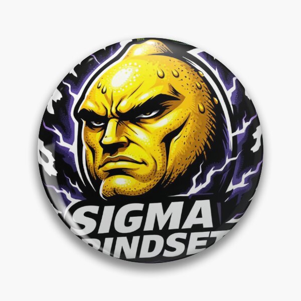 Item preview, Sigma Grindset Lemon Brainrot Sticker designed and sold by TrendyInkly.