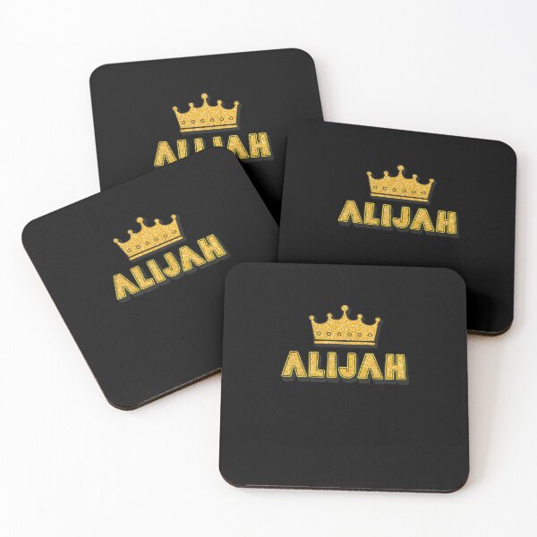 Item preview, Alijah Personalized Name With Crown - Cool & Funny Custom Gift for Men and Boys designed and sold by Oussinc.