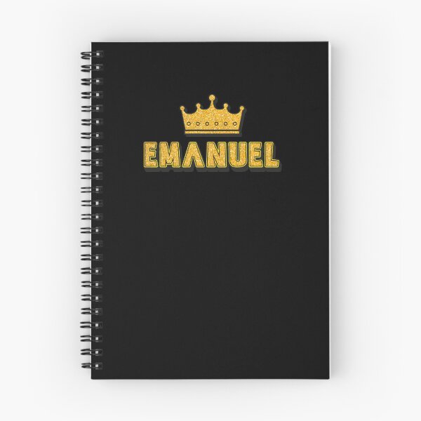 Item preview, Emanuel Personalized Name With Crown - Cool & Funny Custom Gift for Men and Boys designed and sold by Oussinc.