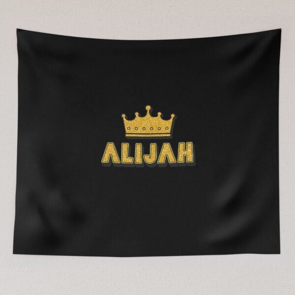 Item preview, Alijah Personalized Name With Crown - Cool & Funny Custom Gift for Men and Boys designed and sold by Oussinc.