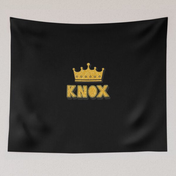 Item preview, Knox Personalized Name With Crown - Cool & Funny Custom Gift for Men and Boys designed and sold by Oussinc.