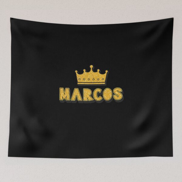 Item preview, Marcos Personalized Name With Crown - Cool & Funny Custom Gift for Men and Boys designed and sold by Oussinc.