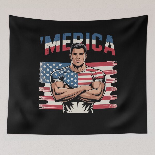Item preview, Merica Funny T-shirt designed and sold by AdultHumorCo.