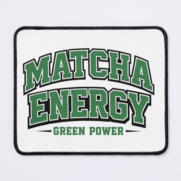 Item preview, Matcha Energy fun design in Michigan Varsity Design college style for tea lovers designed and sold by FrenchieFever.