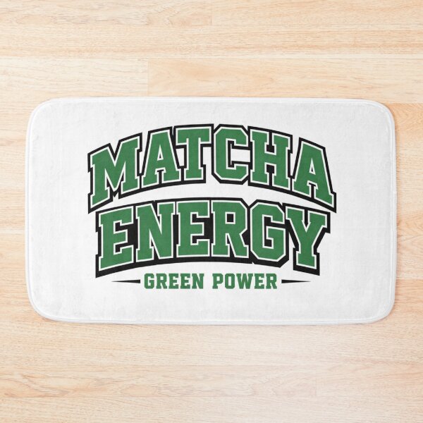 Item preview, Matcha Energy fun design in Michigan Varsity Design college style for tea lovers designed and sold by FrenchieFever.