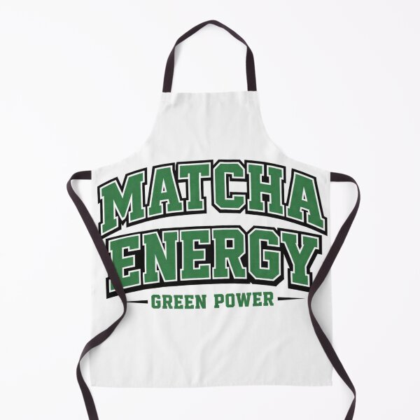 Item preview, Matcha Energy fun design in Michigan Varsity Design college style for tea lovers designed and sold by FrenchieFever.