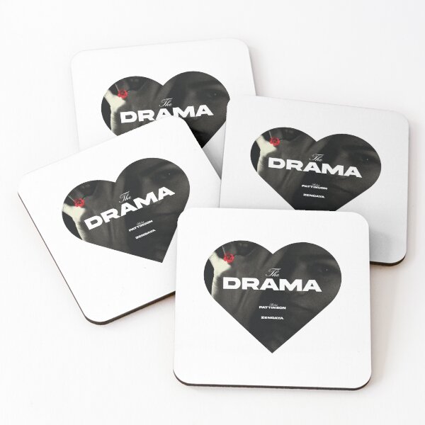 Item preview, The Drama Heart Sticker | Movie Inspired Design designed and sold by samurworks.
