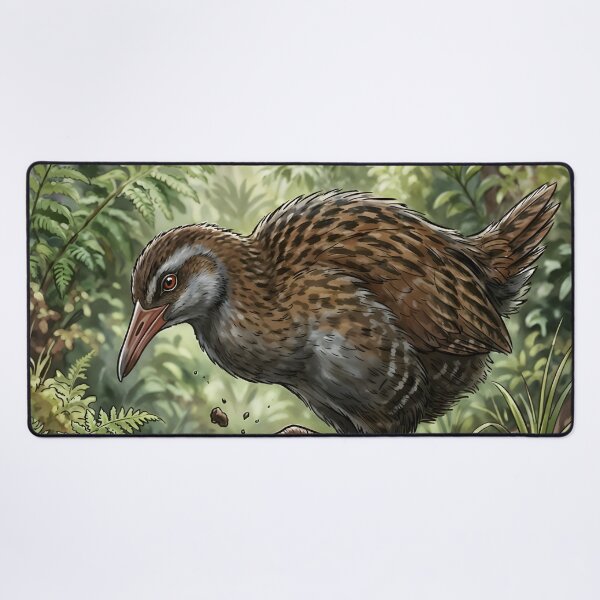 Item preview, Weka Bird - New Zealand Native Forest Wildlife designed and sold by RubisLeaf.