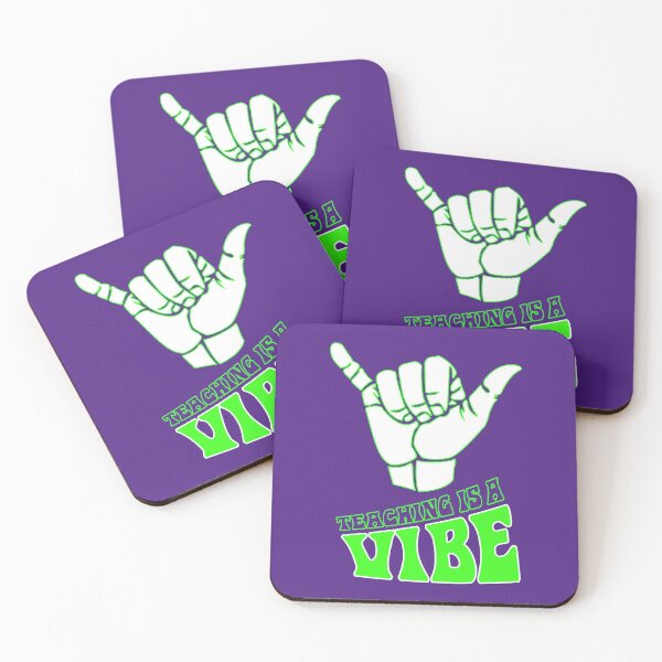 Item preview, Teaching is a Vibe Green Outline designed and sold by G2Creative.