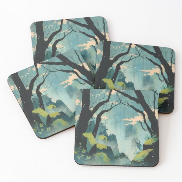 Item preview, Enchanted Misty Forest Path designed and sold by Dusk Atelier.