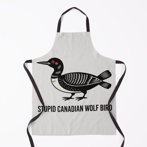 Item preview, stupid canadian wolf bird designed and sold by 123ks.