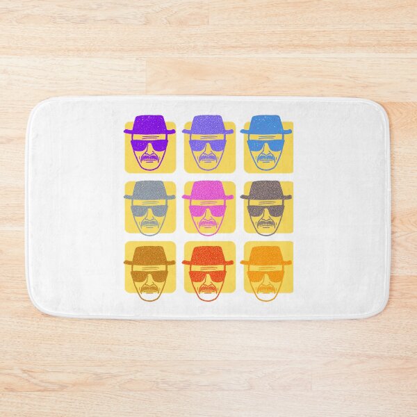 Item preview, Heisenberg Pop Art  Breaking Bad Inspired Andy Warhol Style Multi Colour Walter White Fan Art Design designed and sold by DimensionShift.