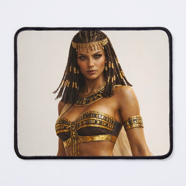 Item preview, Golden Desert Queen – Minimalist Powerful Woman Art designed and sold by thor81pl.