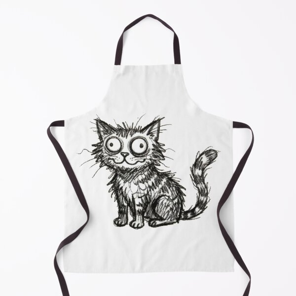 Item preview, Druggy Cat Sketch designed and sold by Maangata Art.