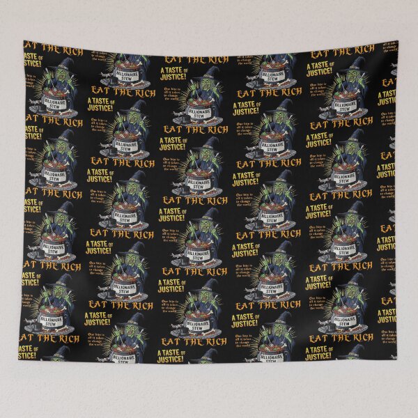 Item preview, Eat The Rich Witch Billionaire Stew Dark Humor designed and sold by TeeARTHY.