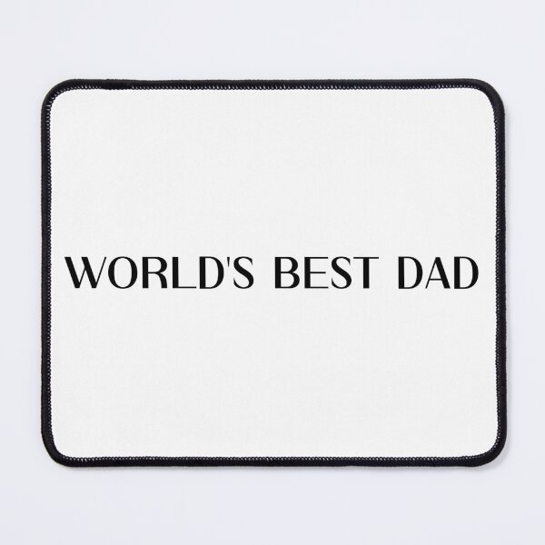 Item preview, World’s Best Dad Classic Father’s Day Gift designed and sold by Patina & Pixel.
