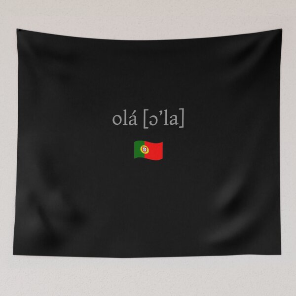 Item preview, Hello (Portuguese) designed and sold by fritzlang.