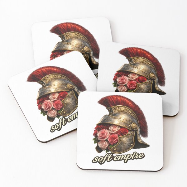 Item preview, Soft Empire Roman Helmet with Roses designed and sold by jgvisualarts.