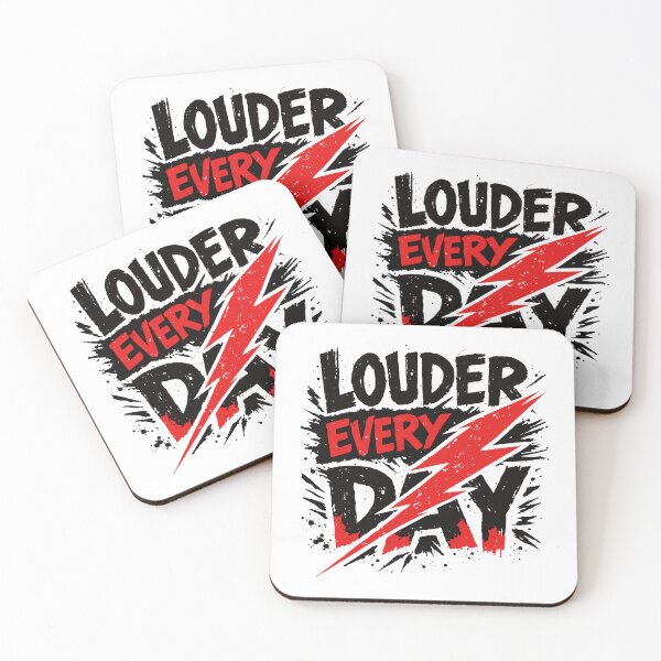 Item preview, Louder Every Day Lightning designed and sold by SnappyPNG.