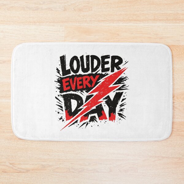 Item preview, Louder Every Day Lightning designed and sold by SnappyPNG.