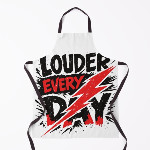 Item preview, Louder Every Day Lightning designed and sold by SnappyPNG.