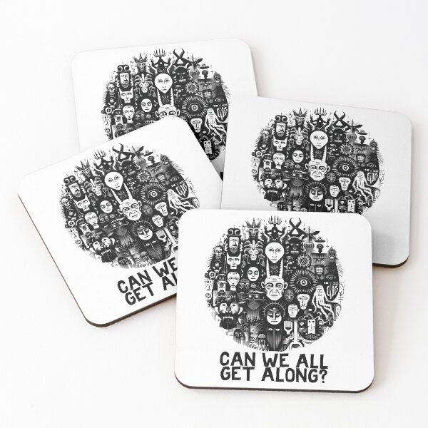 Item preview, Can We All Get Along? | Unity, Peace, and Humanity Art Design designed and sold by Ignorant-Artist.