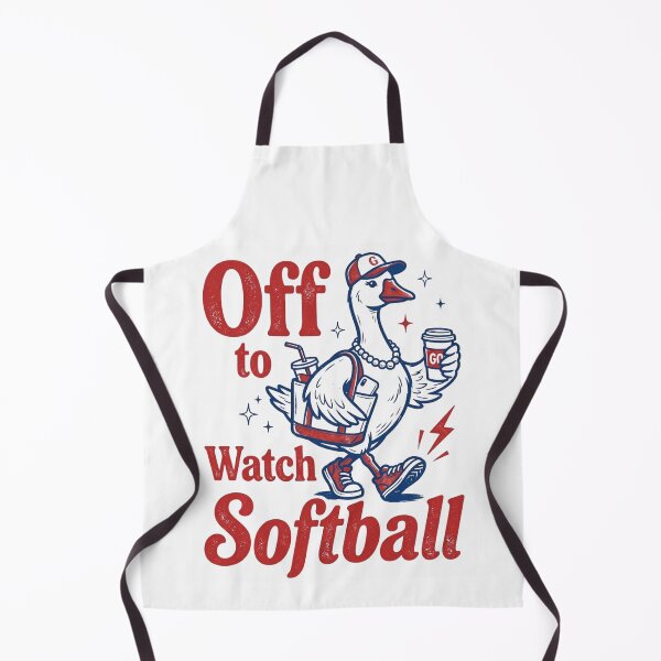 Item preview, Off To Watch Softball Funny Busy Goose Sports Mom Gift designed and sold by Ali-printshop.