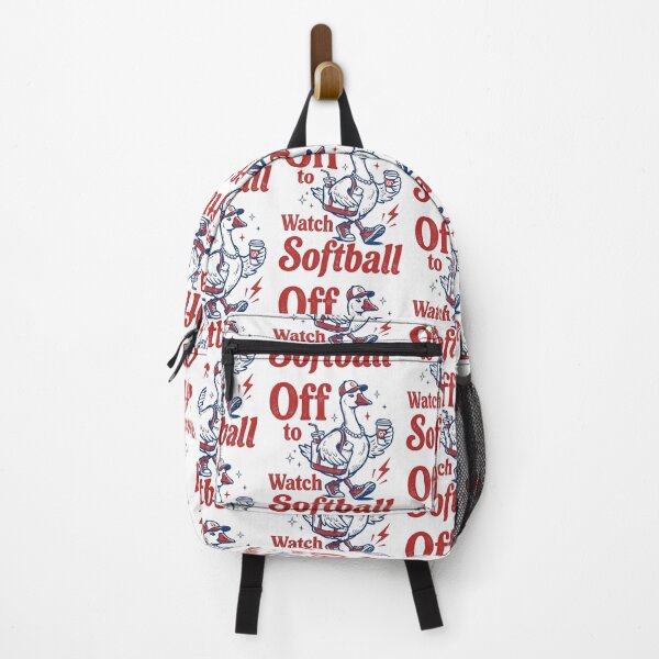Item preview, Off To Watch Softball Funny Busy Goose Sports Mom Gift designed and sold by Ali-printshop.