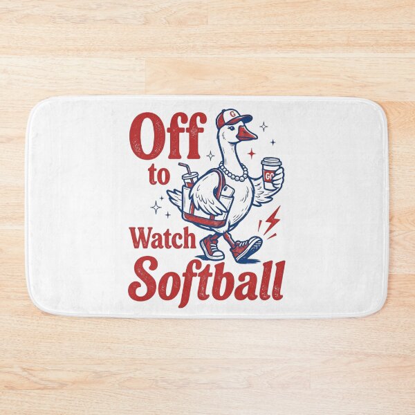 Item preview, Off To Watch Softball Funny Busy Goose Sports Mom Gift designed and sold by Ali-printshop.