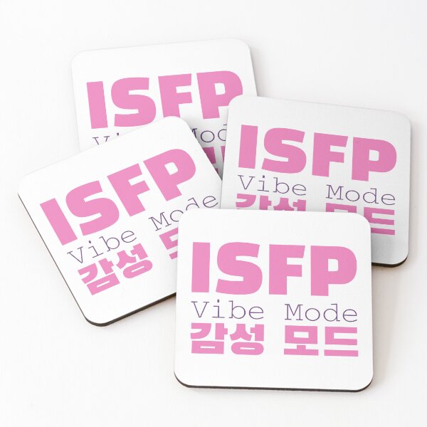 Item preview, ISFP Vibe Mode Korean Typography Design designed and sold by aikdreams.