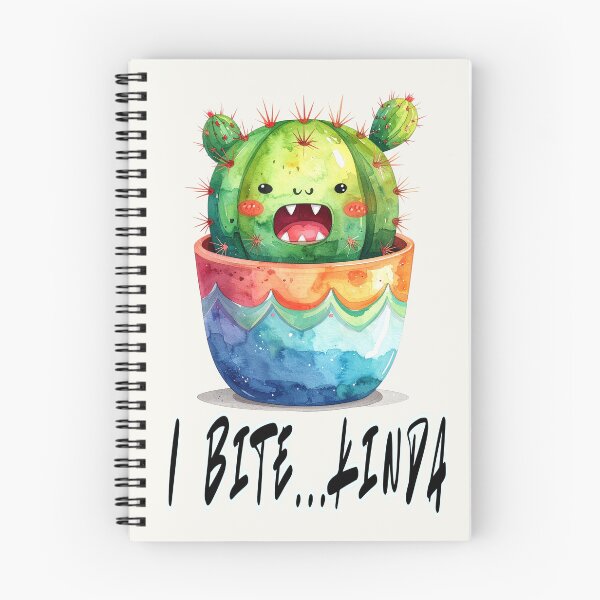 Item preview, Kawaii cactus, I bite! designed and sold by LiskoDesign.