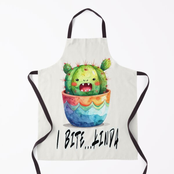 Item preview, Kawaii cactus, I bite! designed and sold by LiskoDesign.