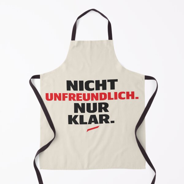 Item preview, German Typography Shirt Nicht Unfreundlich Nur Klar designed and sold by POD DYNASTY.