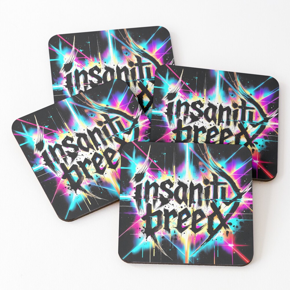 Item preview, Coasters (Set of 4) designed and sold by INSANITYBREED.