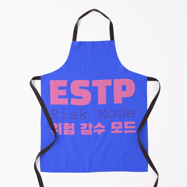 Item preview, ESTP Risk Mode Korean Typography Design designed and sold by aikdreams.
