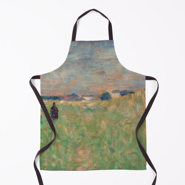 Item preview, A Summer Landscape by Georges Seurat: Neo Impressionist Countryside Poster designed and sold by artofuniverse.