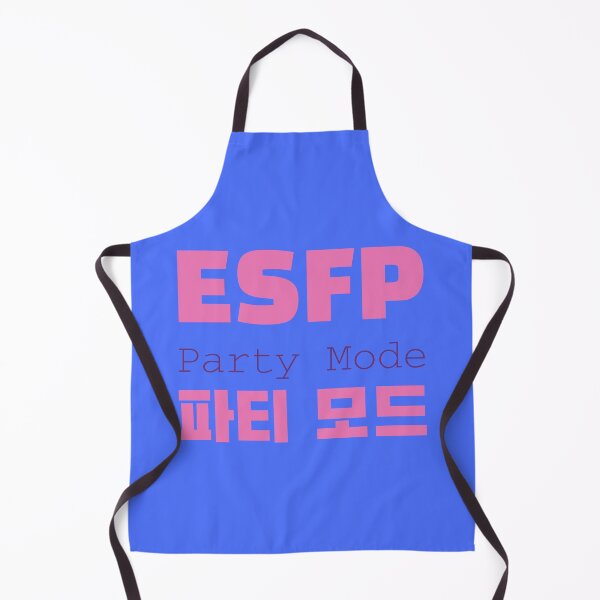 Item preview, ESFP Party Mode Korean Typography Design designed and sold by aikdreams.